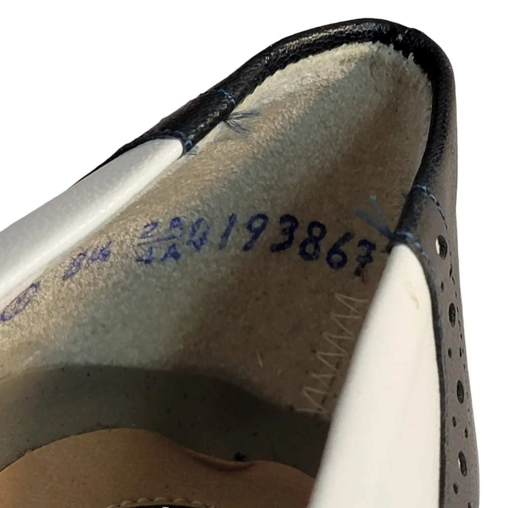 Easy Spirit Wingtip Kitten Vintage Made in USA Heels 193867 Women's Size 8 1/4 - Picture 12 of 14
